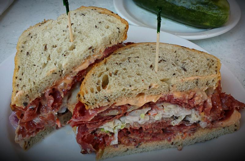 It won't be long until foodies far and wide can enjoy the Jewish-style delights of a greatly expanded Rosenfeld's. Extra Russian dressing, please....BOB YESBEK PHOTO